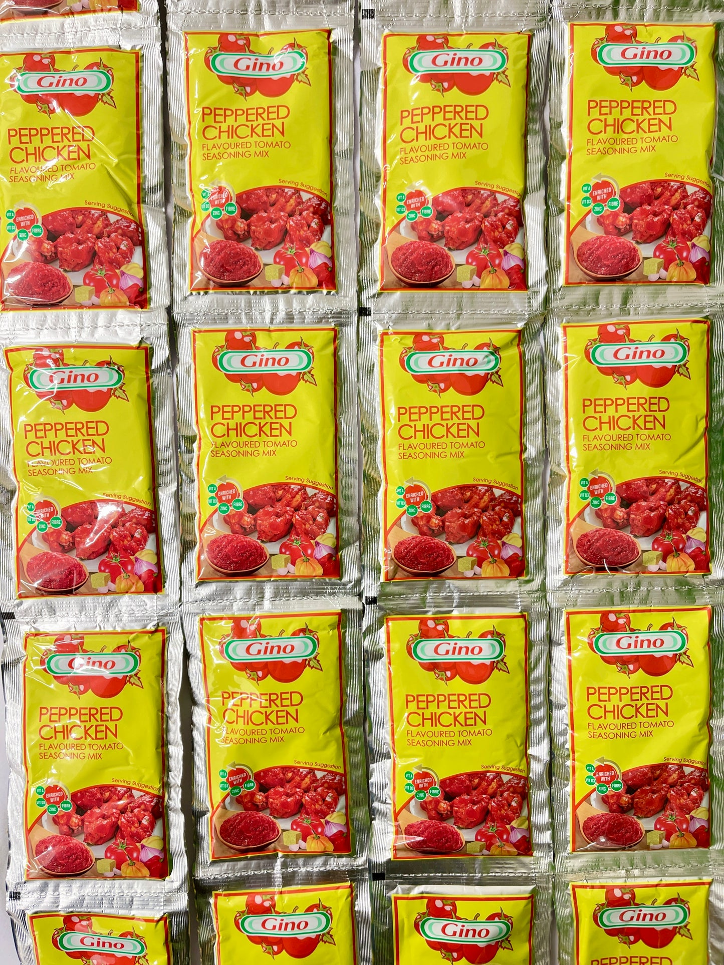 Gino Peppered Chicken Flavoured Tomato Seasoning Mix