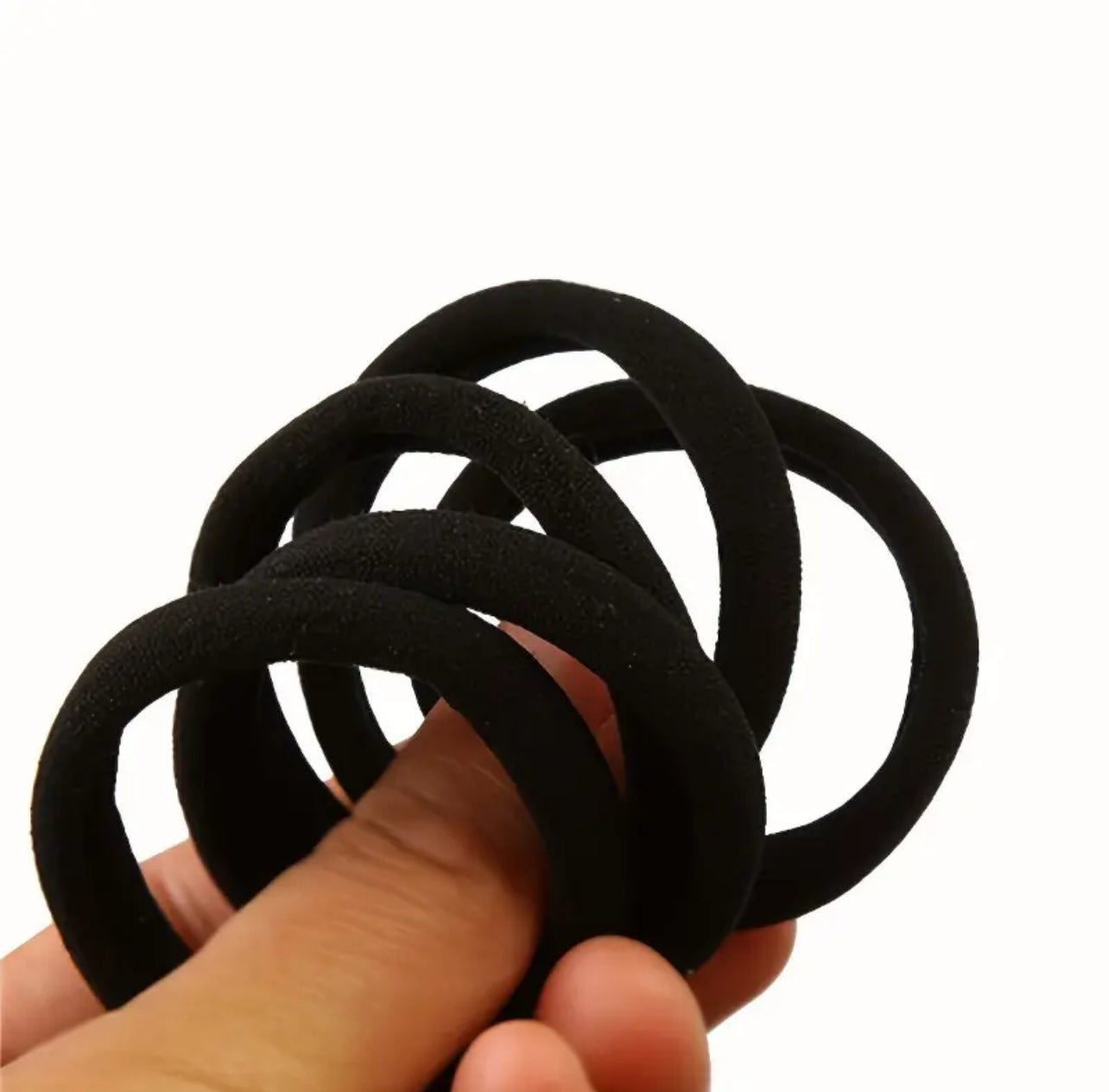 50pcs Hair Tie School Ponytail Holder