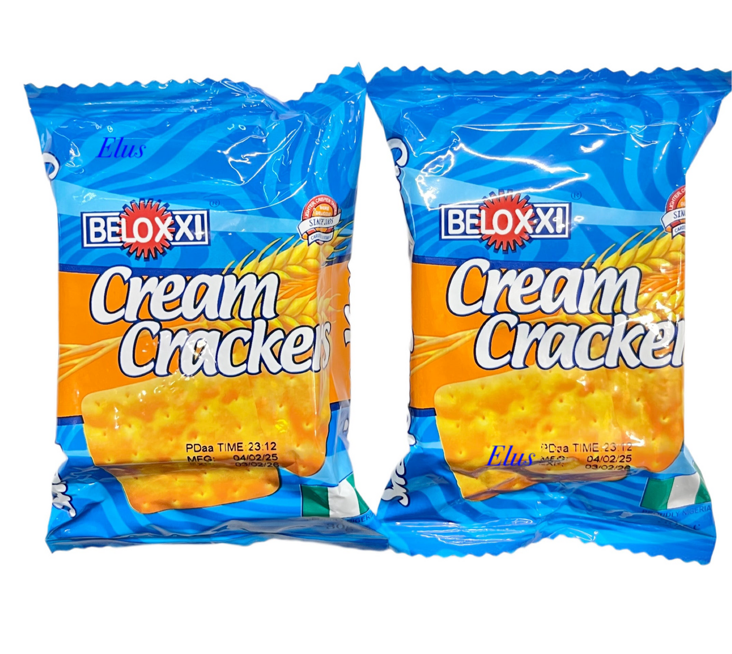 Beloxxi Cream Crackers 30g X 5pcs