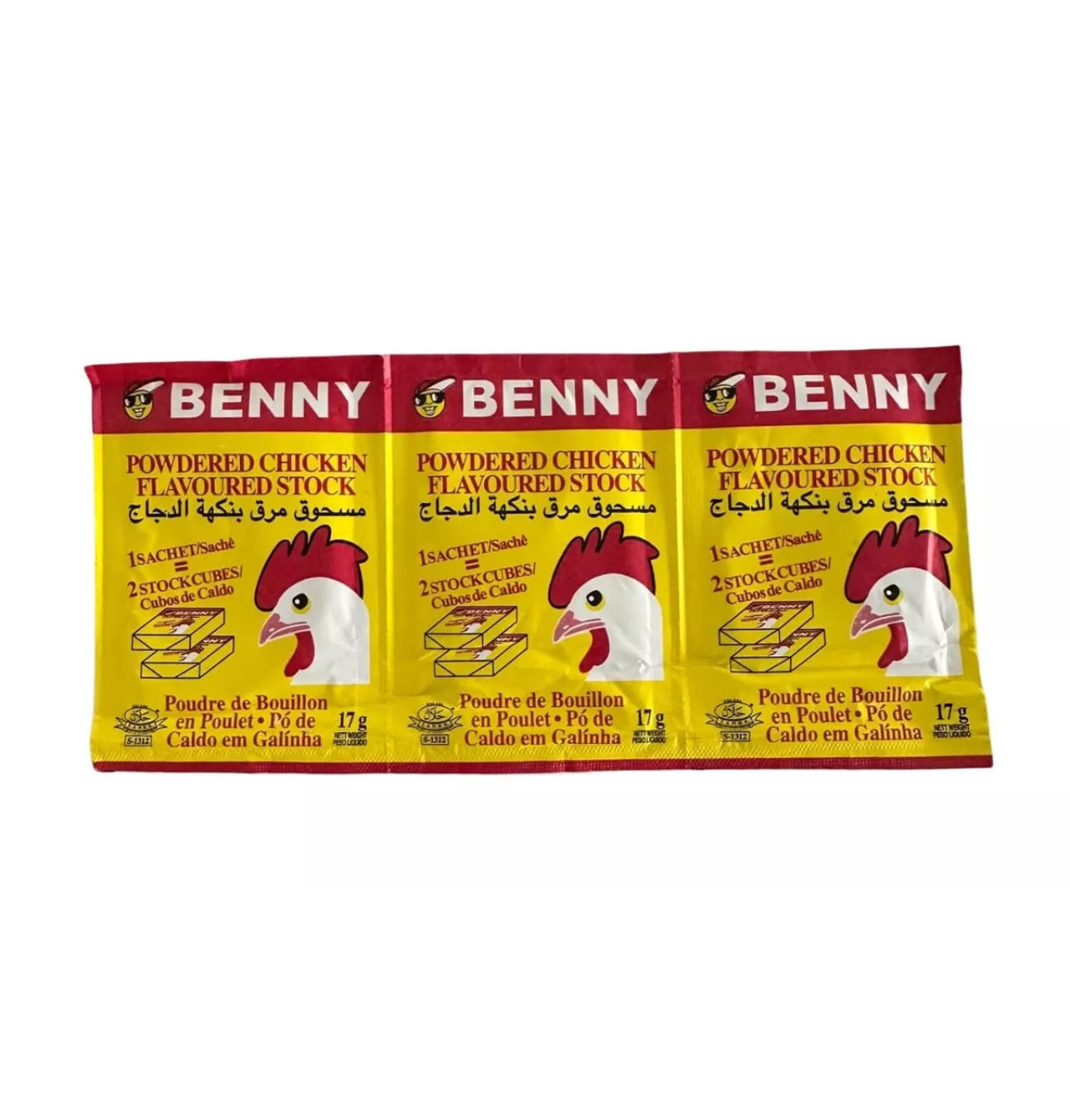 BENNY Chicken Powder Seasoning 17Gx3sachets