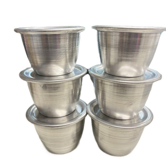 Moi Moi Reusable Aluminium Bowl With Lid