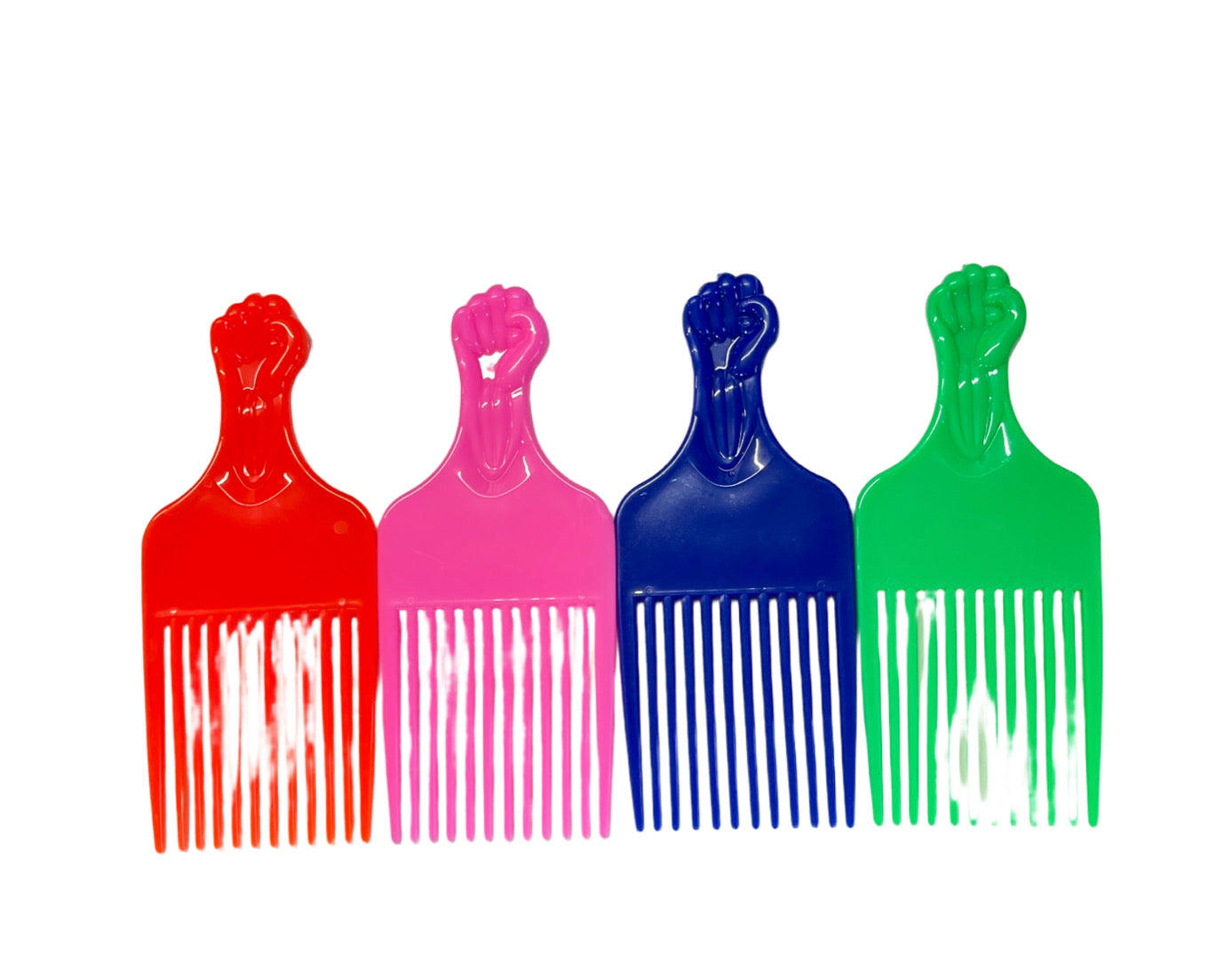 Afro Comb Detangling Random Color 1pc