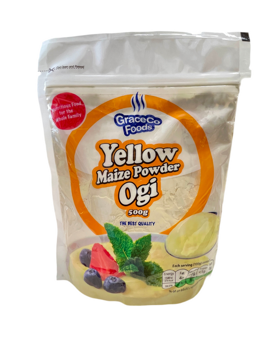 GraceCo Foods Yellow Maize Powder Ogi 500g