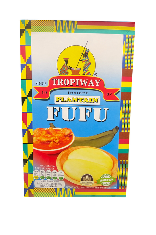 Tropiway Instant Plantain Fufu 680g