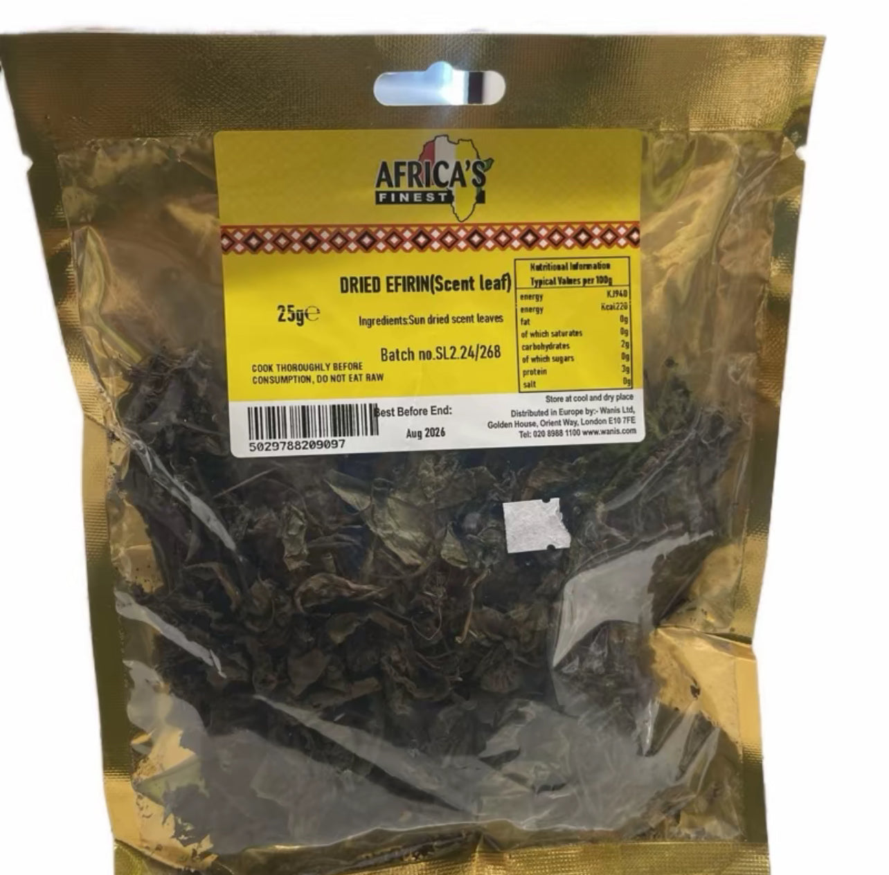 AF Dried Efirin Scent Leaves 25g