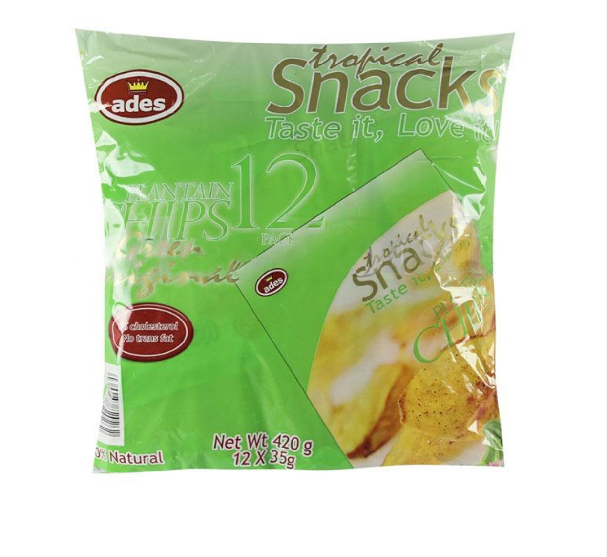 Ades Plantain Chips 35x12pcs
