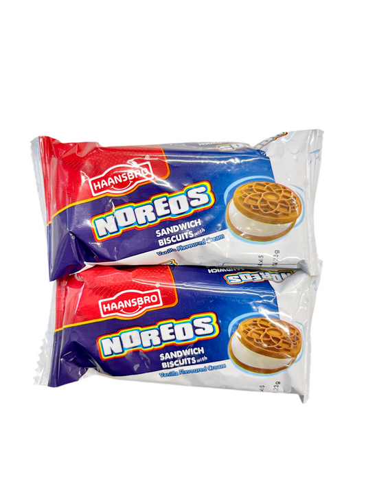Noreos Sandwich Biscuits Vanilla 23g x5pcs